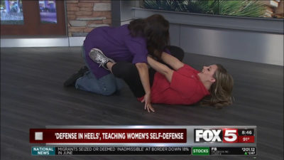 Defense in Heels on Fox 5, July 6th 2018