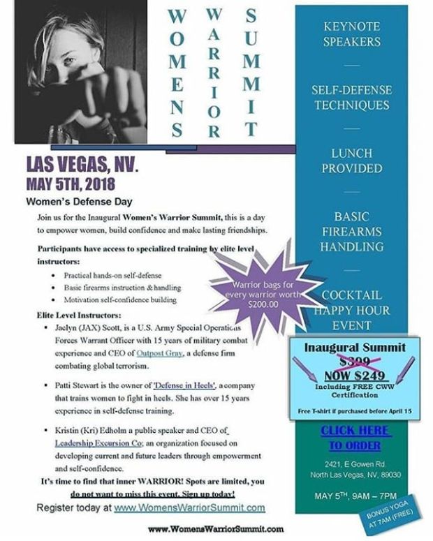 Women's Warrior Summit is coming to Las Vegas